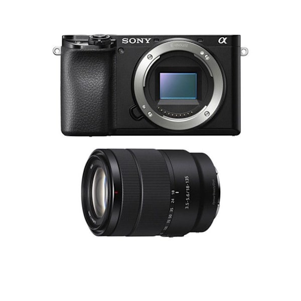 SONY ALPHA 6100 SORT + 18-135