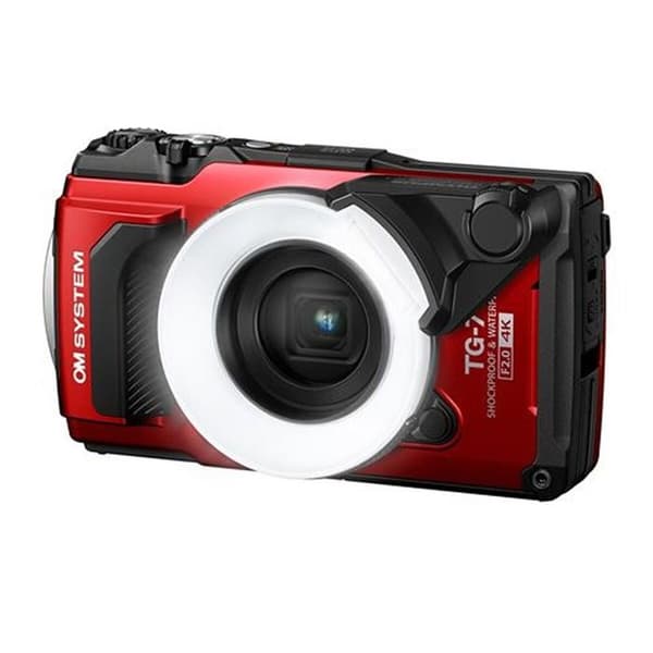 OLYMPUS kompakt vattentät TG7 Röd Röd