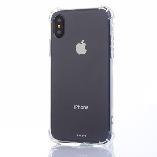iPhone X Skal - Transparent silikonskal