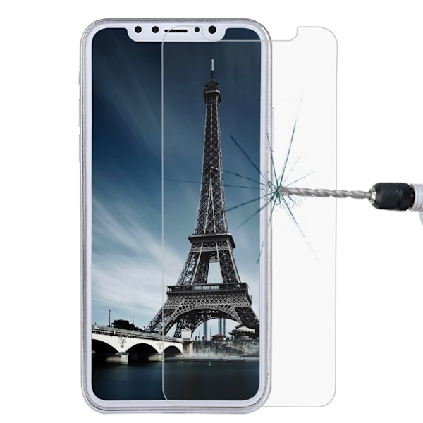 2 st iPhone X - Skärmskydd av härdat glas
