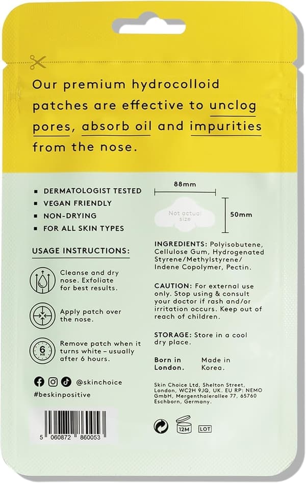 Nose Pore Strips XL 10-pack SKIN CHOICE