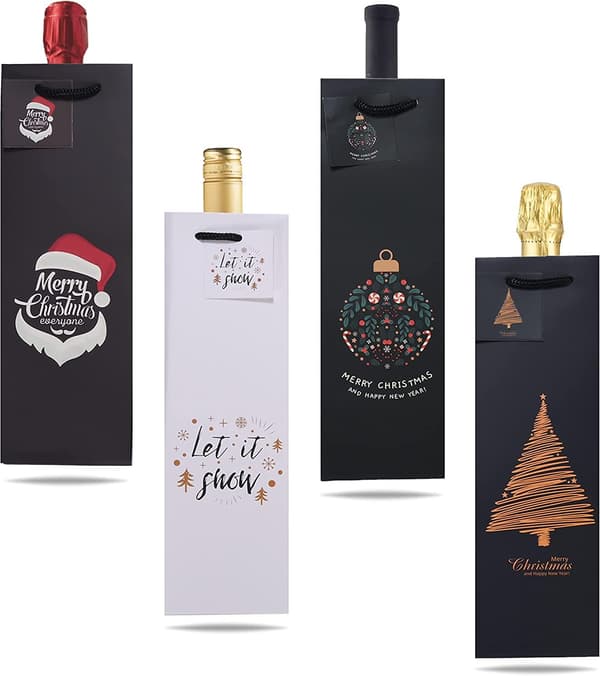 Flaskpåsar XXL Julmotiv 24-pack TKGRUPPE