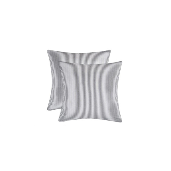 Bomullsörngott Grå 60x60 2-pack MELUNDA