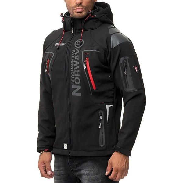 Softshelljacka M Svart Geographical Norway