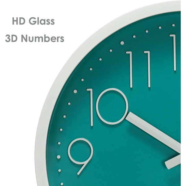 Väggklocka Cyan 30 cm 2-pack TOPKEY