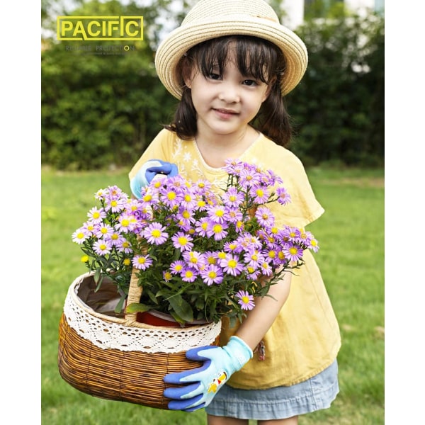 Trädgårdshandskar Barn 3 Par 7-10 år PACIFIC