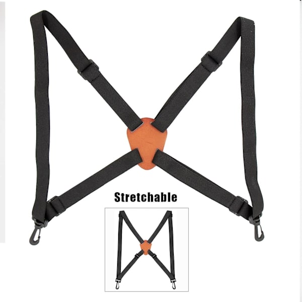 Kamerarem Kamerarem - Axelrem Nylon Kamerakabel Mjuk rem Kompatibel Läder Sling X-bälte Justerbar längd Utomhus Fågelskådning Dubbel