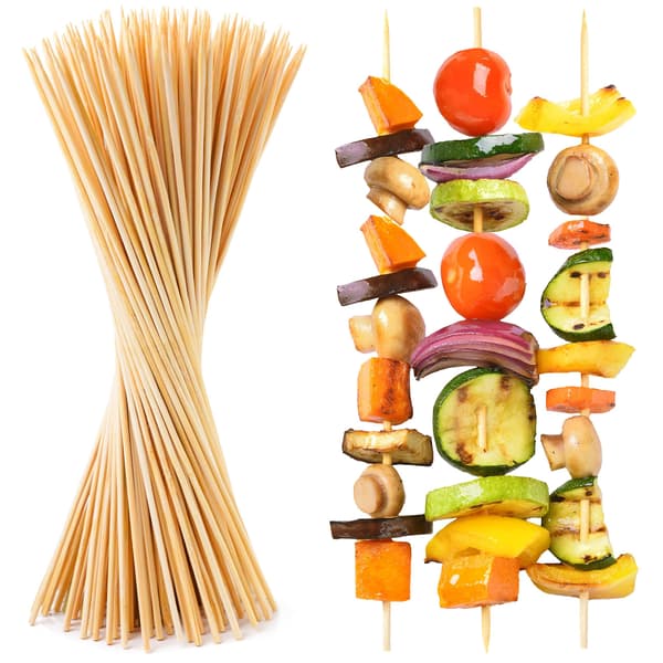 Grilling Bbq, Kabobs, Trepinner til håndverk, Bambuspinner, Grillspyd til kabobs, Spyd