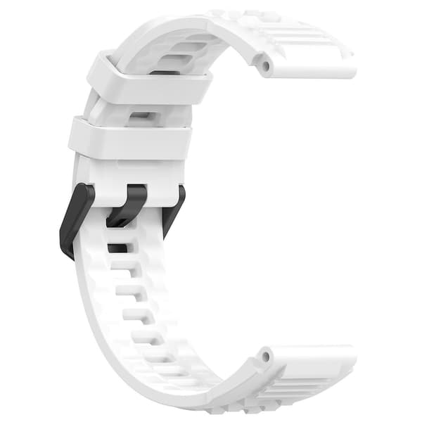 Silikone Urrem Justerbar Armbånd Til Huami Amazfit T-rex Ultra A2142 White