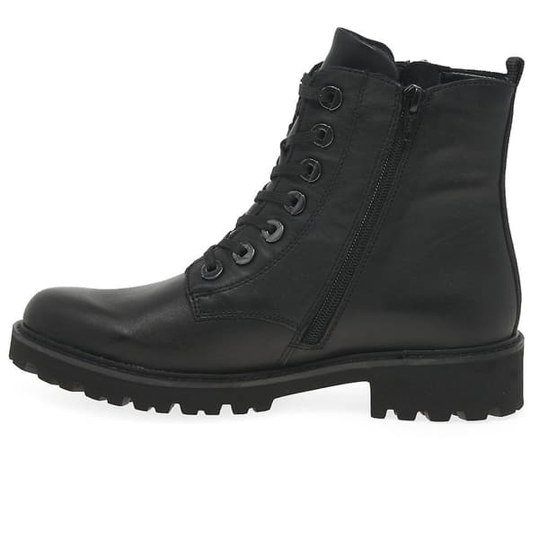 Damkängor, Damankelboots, Bekväma Extra Breda Black EU 36