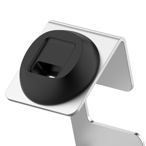 Til Xiaomi Smart Band 8 Ur Oplader Holder Metal Smartwatch Oplader Stand (uden Oplader) Silver