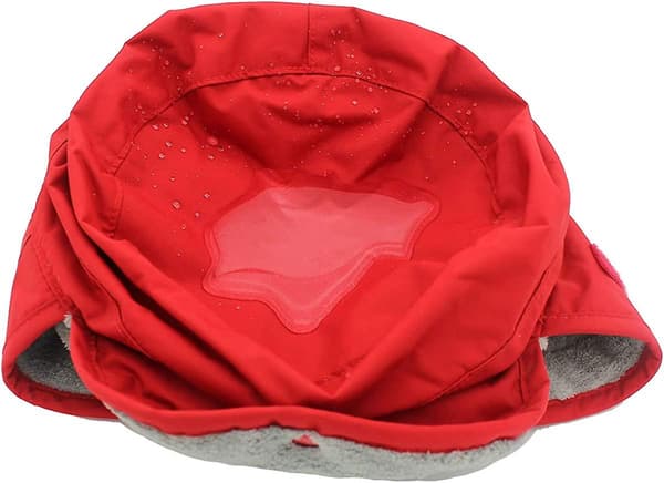 Vandtæt Yetsye Bomber Hat Skihatte Jagthat Til Vinter Med Foldbar Øreklap Red