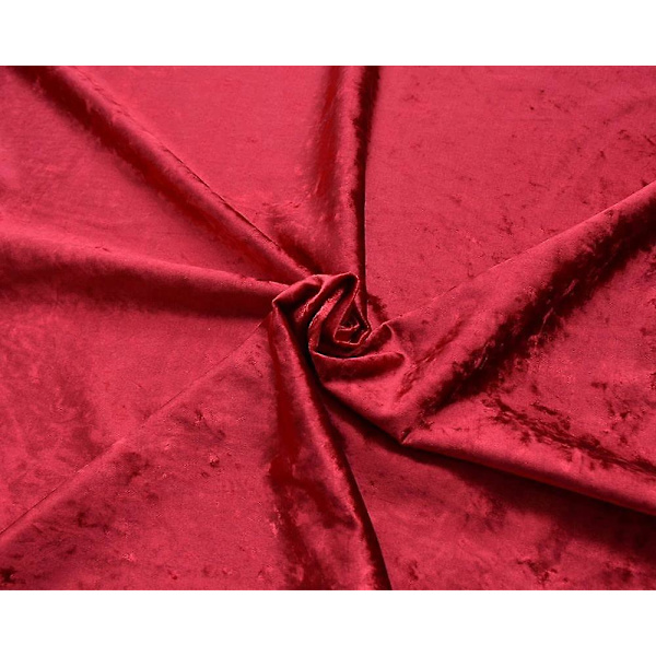 Faux krossad sammet i lila druva lång dörrkudde vindstopp tygkorv för vind Ruby Red