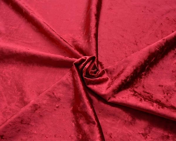 Imiteret knust fløjl i lilla drue lang dørpude vindstopper stofpølse til vind Ruby Red