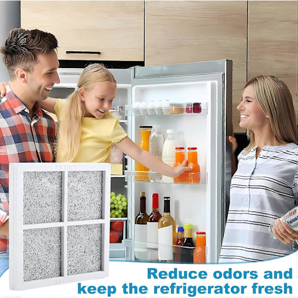 LG Pure n Fresh Jääkaapin Ilmansuodatin, 3 kpl Vaihto Ilmansuodatin, LG LT120F Jääkaapille/Pakastimelle/Ilmanpuhdistimelle