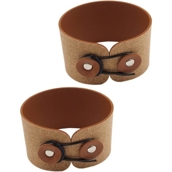 2-pack mugghållare för resande, dryckeshållare, espressohållare, återanvändbara kaffemanschetter, isolerat lock, koppfodral