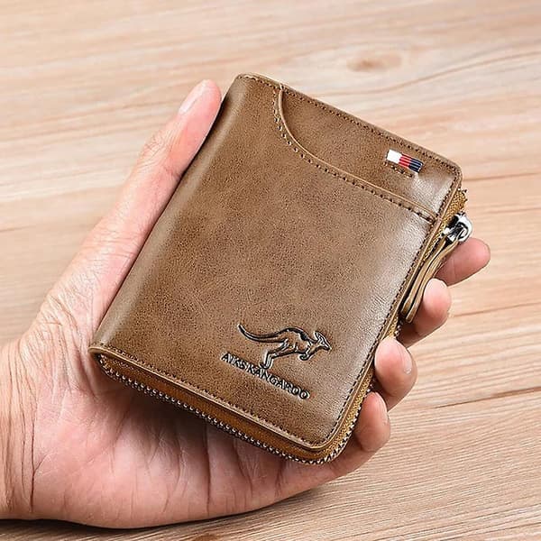 Reshline Herre RFID-blokkerende Lommebok (KHAKI) KHAKI -