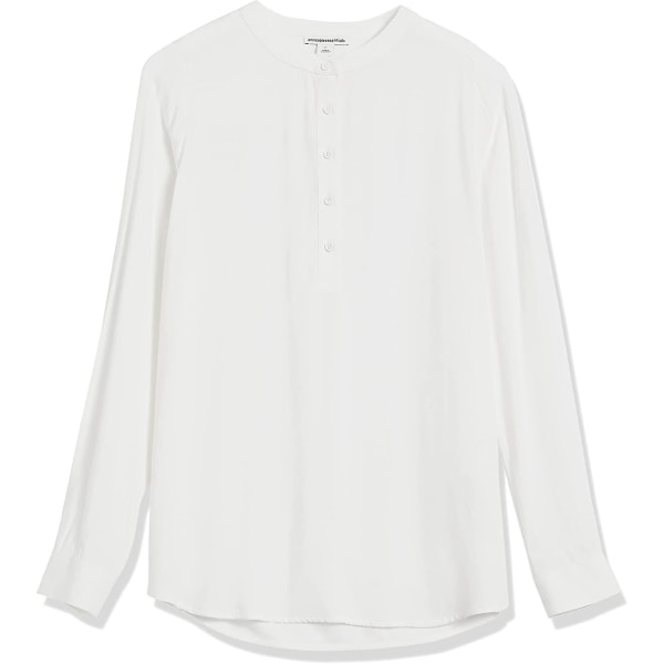 Kvinnors långärmade vävda blus Style 1 S