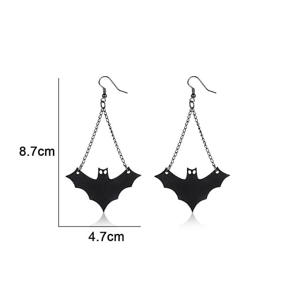 Vintage musta choker-kaulakoru naisille tytöille Halloween-koristeisiin juhlatarvike style 2