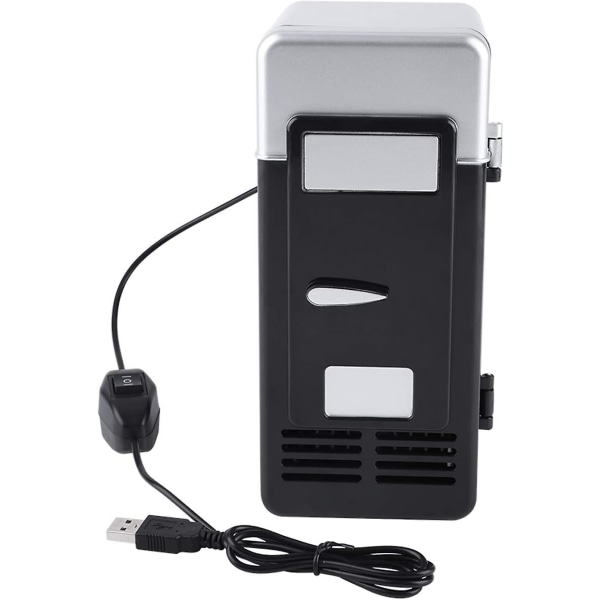 LED Mini USB Jääkaappi Kannettava USB Jääkaappi Juomat Tölkit Jääkaappi & Lämmitin