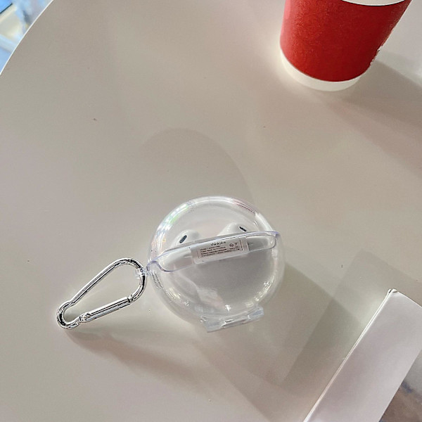 TPU-fodral för Lenovo LP80 Bluetooth-hörlurar, mönstrad, transparent, anti-fall-skydd Planet and Astronaut