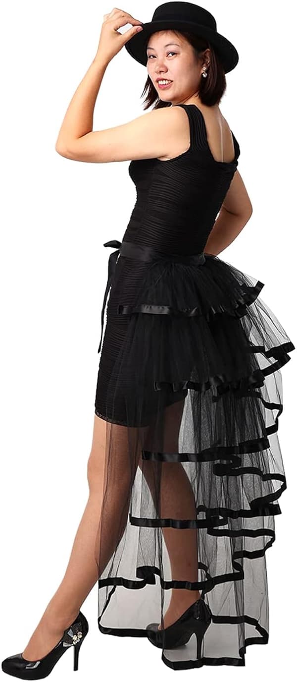 Graceart Steampunk Sort Business Tutu Bælte Blonde Underskørt
