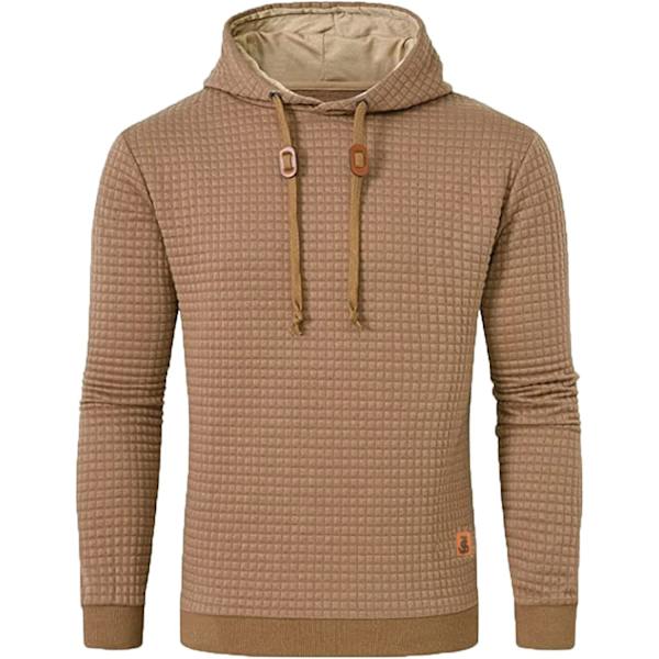 Herre Hættetrøjer Pullover Casual Jacquard Hættetrøjer