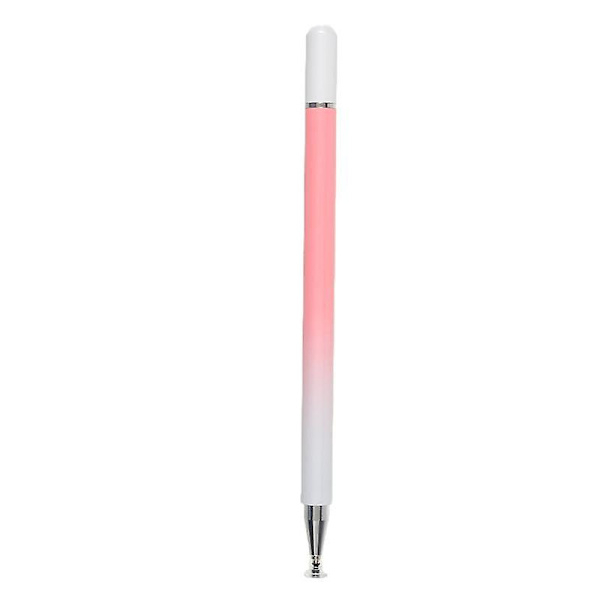 Gradient Passiv Stylus för Telefoner/Surfplattor Pekskärmar 2-i-1 Hög Precision Magnetisk Stylus Penna Pink