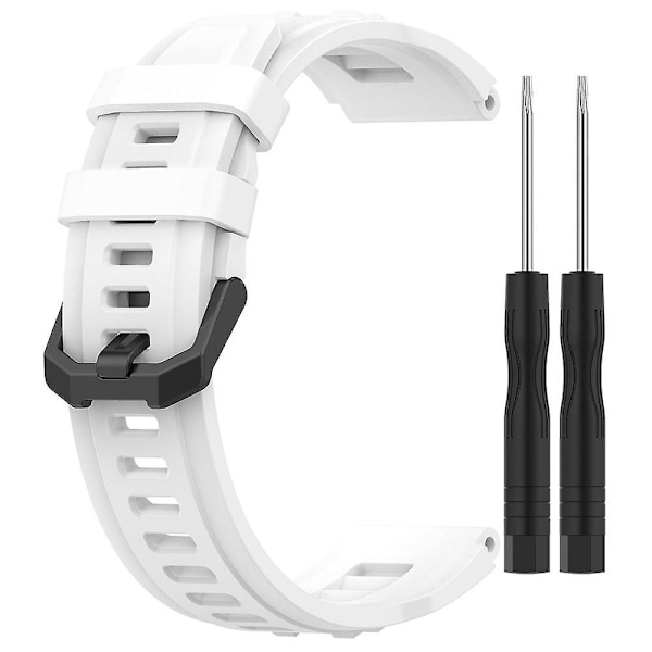Justerbart silikonarmband för Huami Amazfit T-rex Ultra A2142 White