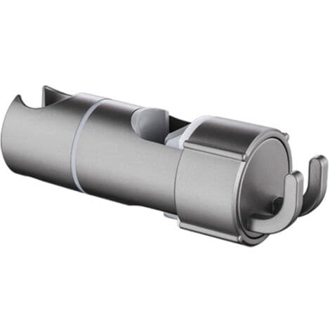 (Grå) Justerbar diameter krom duschhuvudhållare 16-27MM