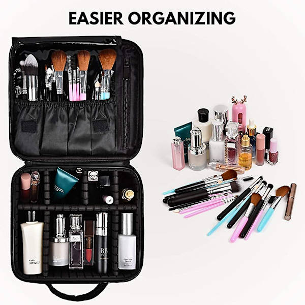 Rejse Makeup Taske Professionel Kosmetik Tog Tasker Kunstner Opbevaring Taske Makeup