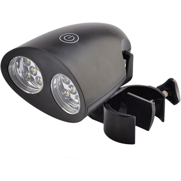 Grilli-valo, 360° kääntyvä grilliin 10 superkirkkaalla LED-valolla - Lämmönkestävä, LED-grillivalo - Paristot eivät sisälly