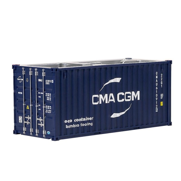 20ft Mini Shipping Container Modell Leksaker Last Container Maritimo Diecast Container Fartyg Box Pennhållare Kontorsgåvor Anpassad Logotyp APL 30 Pen holder