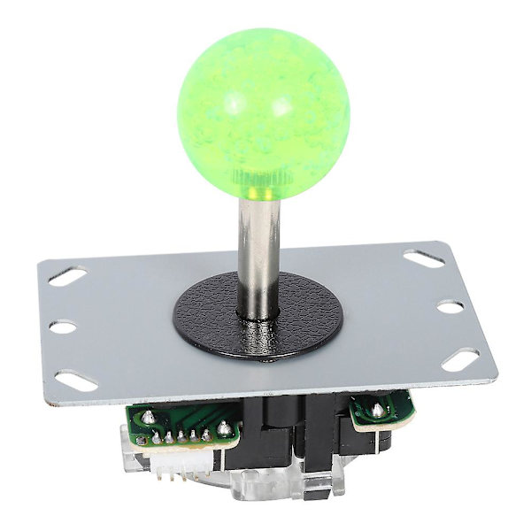 32mm förkromad knapp 5p Rocker enkel sats gul USB kärnbräda Arcade Kit