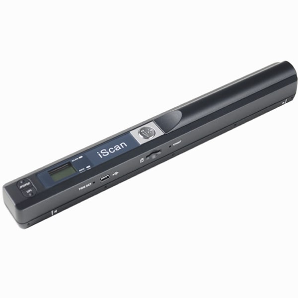 Portabel Handhållen Skanner, Trådlös, A4-Storlek, 900DPI, JPG/PDF-Format, LCD-Skärm, Skyddande Väska, för Affärsdokument, Kvitton, Böcker, Bilder