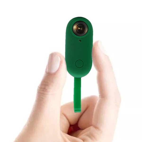 Antifall mjukt silikonfodral för Insta360 GO, bärbart kameraskydd med magnetisk design Transparent