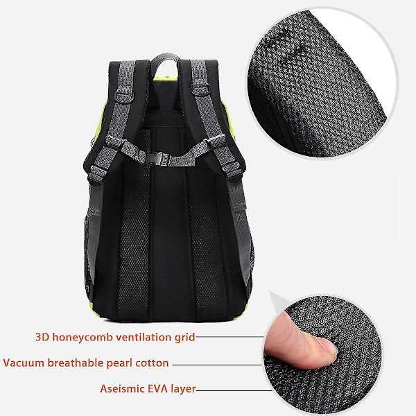 Reput Nylon vedenpitävä reppu ulkoiluun, matkustamiseen, vaellukseen, retkeilyyn, urheilukassi