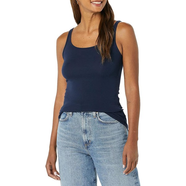 Dame Slim-fit Tynd Stroptop, Pakke med 2 Style 9 XXL
