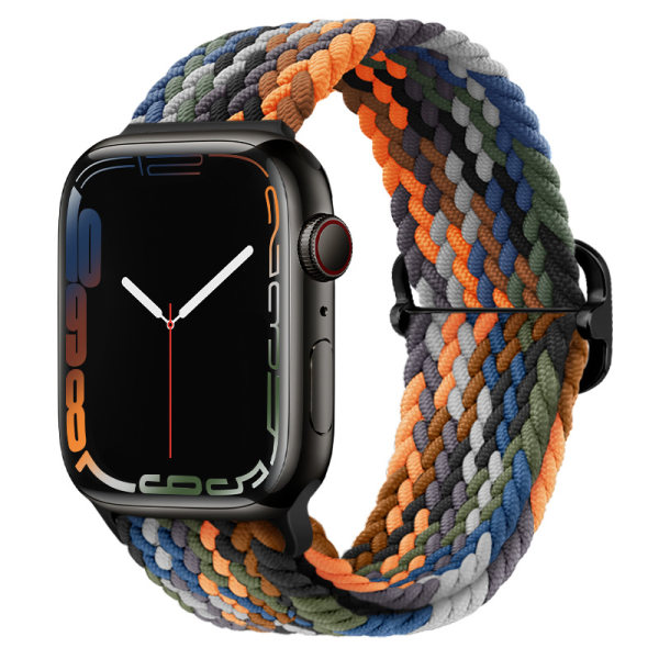 Armbånd Kompatibelt med Apple Watch-reim, 38 mm, 40 mm, 41 mm, for menn og kvinner, justerbar elastisk klokkereim kompatibel med iWatch Series Multicolor3 38 mm 40 mm 41 mm