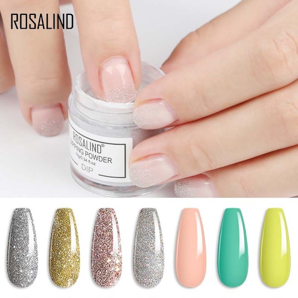 Akrylpulver, Jul 22 st Färgade Akrylpulver för Naglar Höst Röd Orange Glitter Akryl Nagelpuder Akrylpulver