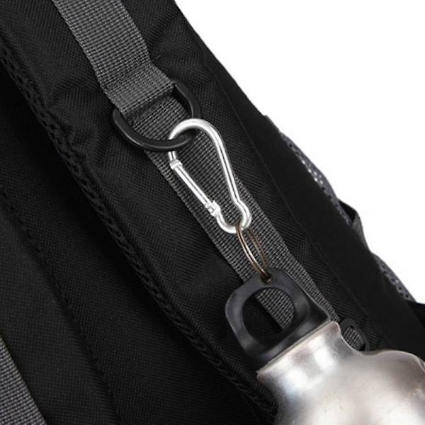 Utendørs Klatre Ryggsekk Casual Reise Sport Stor Veske Lett Nylon Skulderveske Green