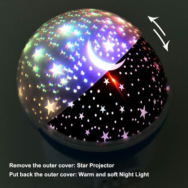 360  Led Starlight, Starlight Projector Star Sleeping Aid Baby Night Light För Barn