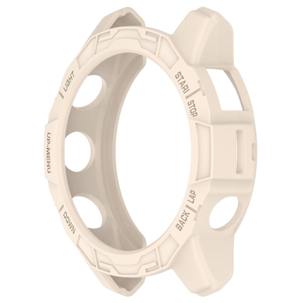 TPU-fodral för Garmin epix Pro 51mm/(Gen 2) 51mm /Fenix 7X Pro / 7X, Anti-Scratch Hollow Cover Starlight