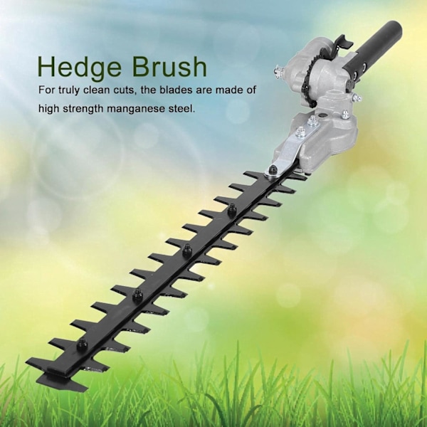 Häcktrimmer, Elektrisk Häcktrimmer Universal Häcktrimmertillbehör Expandera Dubbelsidiga Blad 7 Tänder 17-1 Tum Universal Häcktrimmer