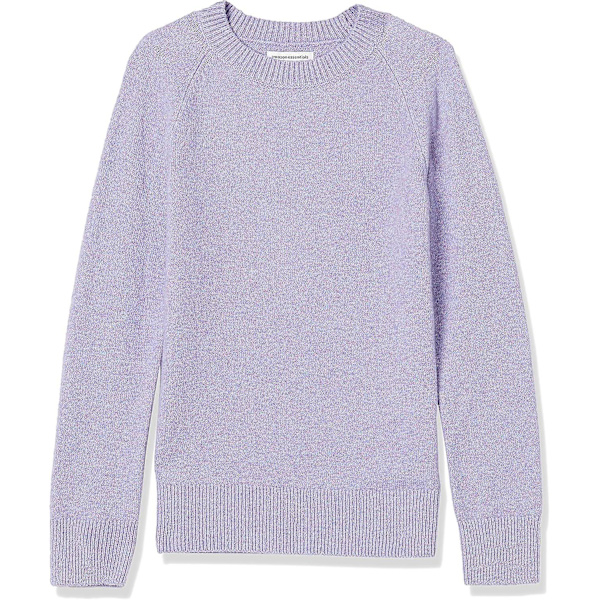 Klassisk passform Mjuk touch Långärmad Crewneck Jumper för kvinnor