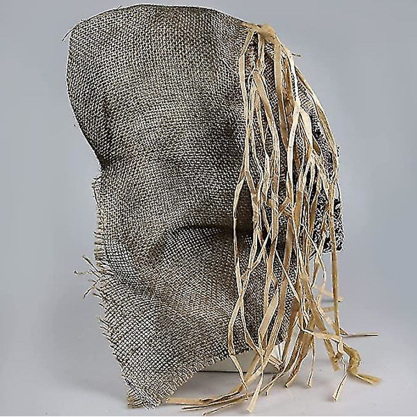 Fågelskrämma Mask Halloween Vuxen Läskig Skräck Fullt Huvud Läskig Cosplay Karneval Fest Prop Linne