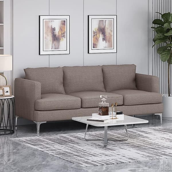Møbelben 5 Tommer Metallben, moderne Stil Møbel Sofa Ben Sett med 4, sofa