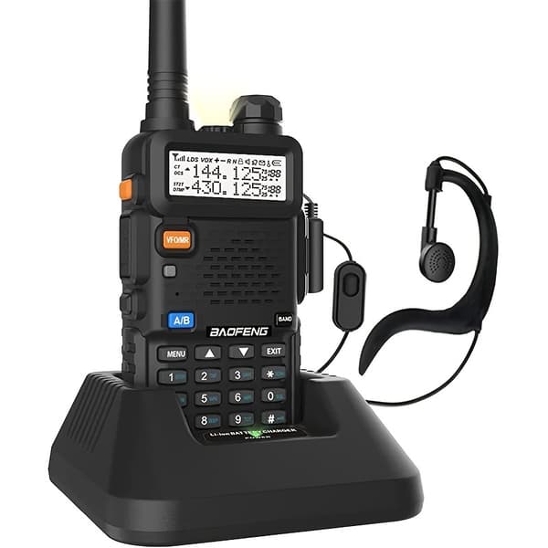 UV-5R 8W Förbättrad Version Bärbar Walkie Talkie