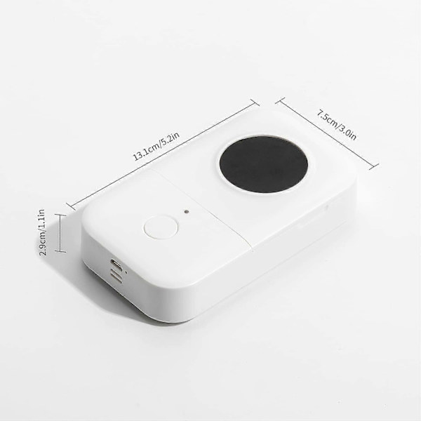 D30 Mærkningsmaskine Mini Termisk Lomme Label Printer Alt-i-Én BT Forbindelse Selvklæbende Label DIY Dato Journal Studie Sticker Labeler