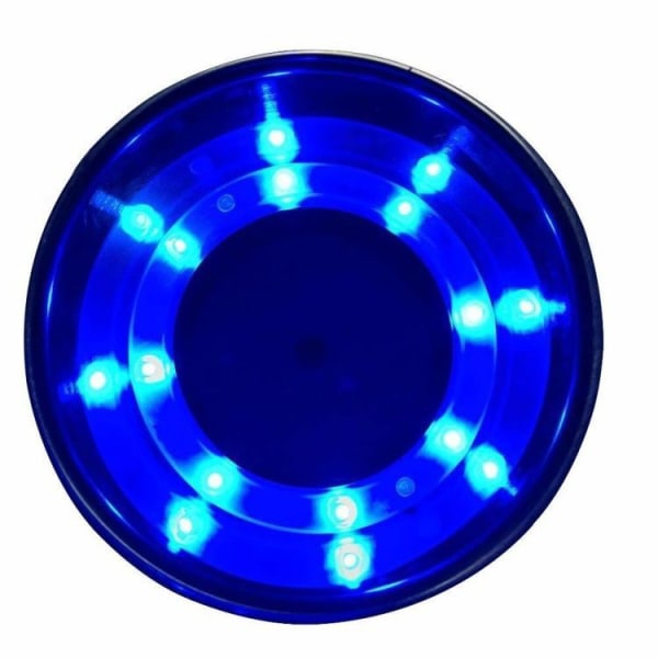 8 lampor LED-mugghållare blå med lampor Marina hårdvara Yachttillbehör Tekoppshållare 304 mugghållare
